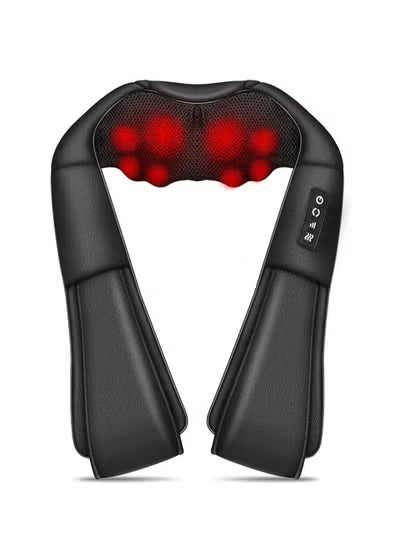 Shiatsu Neck and Back Massager with Soothing Heat, 3D Deep Tissue Kneading for Pain Relief